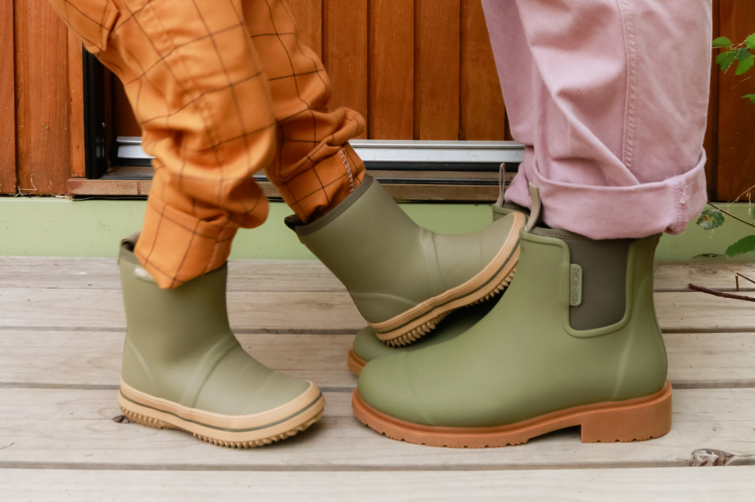 Here’s How to Match Your Mini-Me in Practical but Playful Merry People Gumboots
