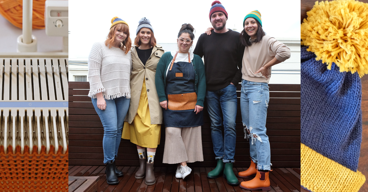 Knitting Beanies with Loré Loré - Merry People