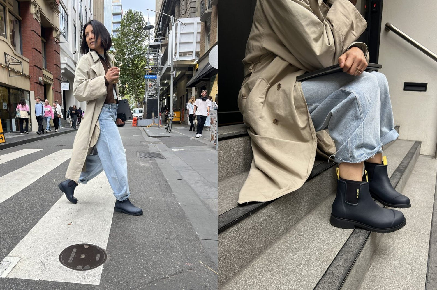 How To Style: Midnight Blue Bobbi Boots