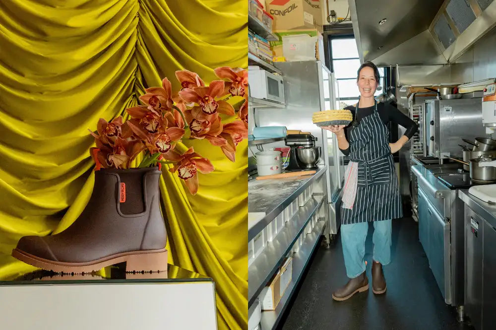 In Their Boots: 3 Melbourne Makers Bring their Mocha Bobbi Boots to Life