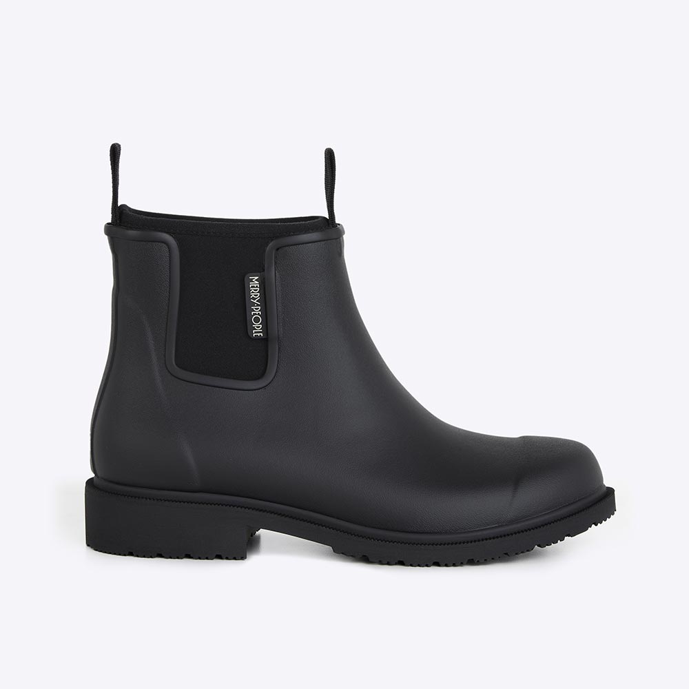 Bobbi Ankle Gumboots Black Black Gumboots Shop Merry People