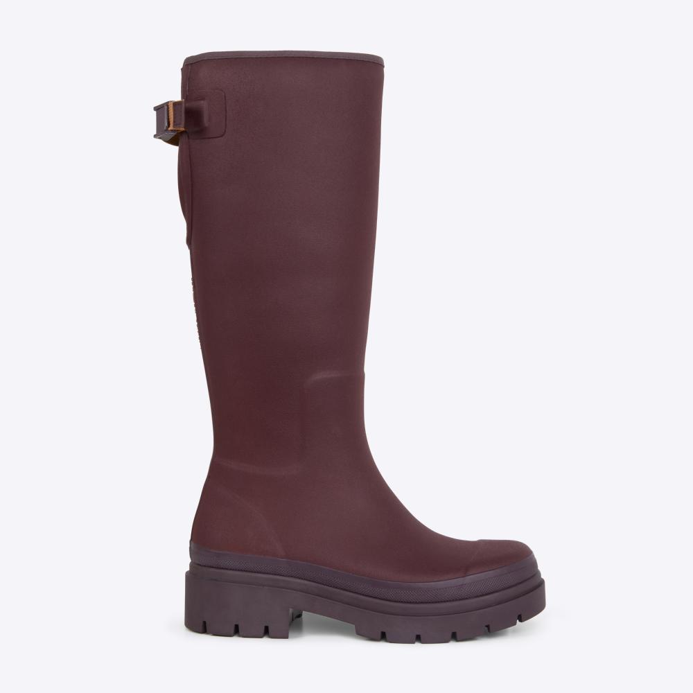 Fergie Tall Boot // Dark Cherry