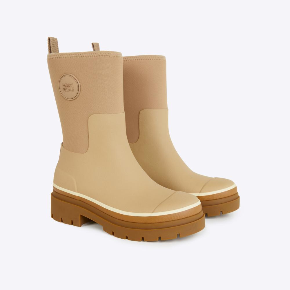 Merry People X Karen Walker Aubrey Boot // Tan