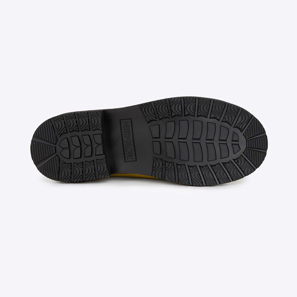 Bobbi Ankle Boot // Mustard Yellow & Black