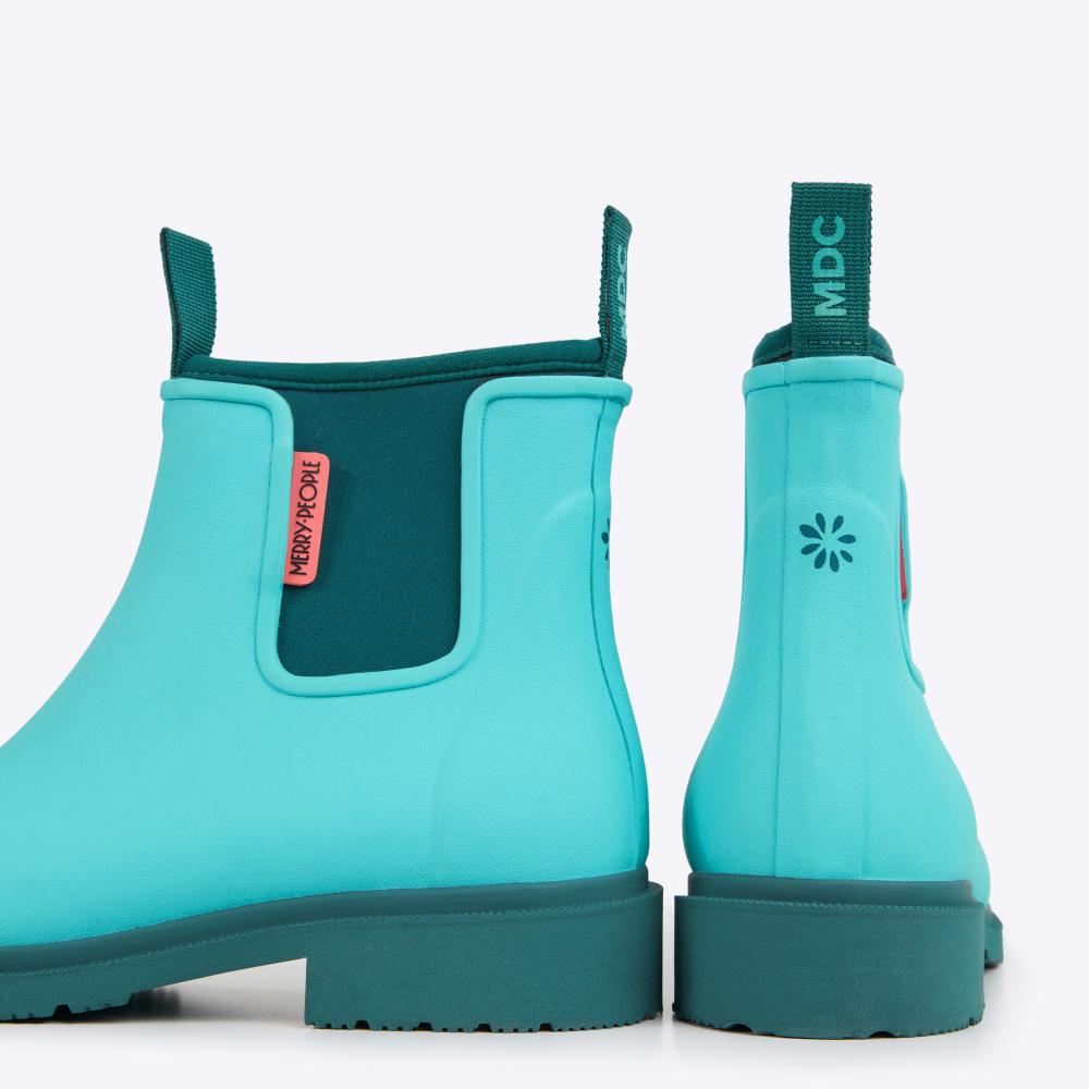 Merry People X MDC Bobbi Ankle Boot // Bright Aqua
