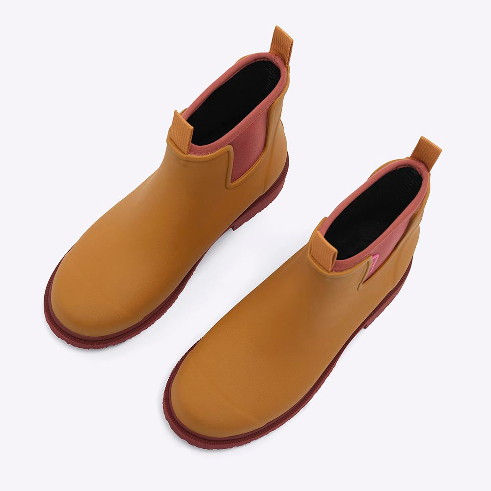 Bobbi Ankle Boot // Ochre