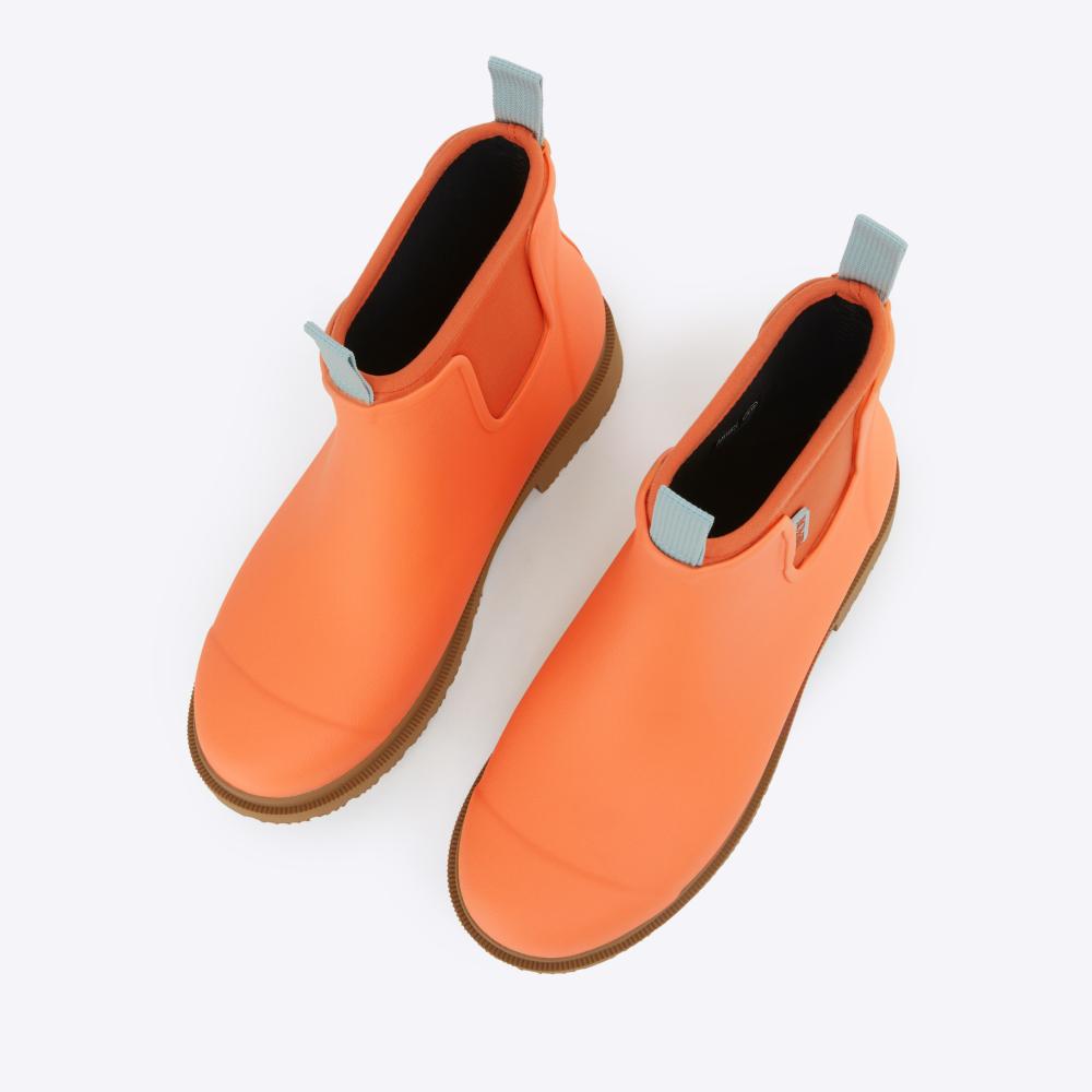 Bobbi Ankle Boot // Sherbet Orange