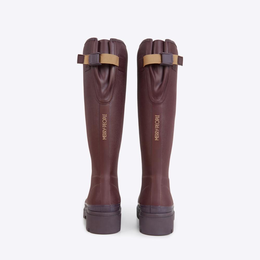 Fergie Tall Boot // Dark Cherry
