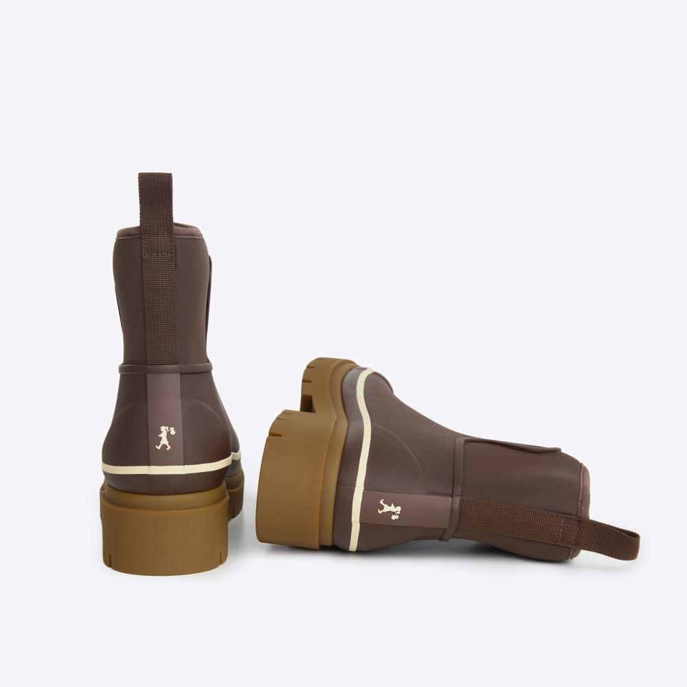 Merry People X Karen Walker Tully Boot // Chocolate