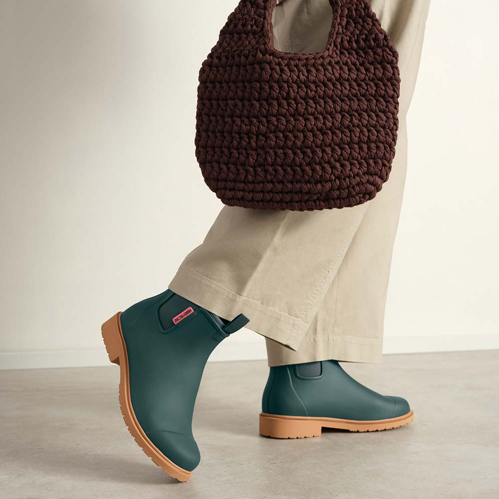 Bobbi Ankle Boot // Teal