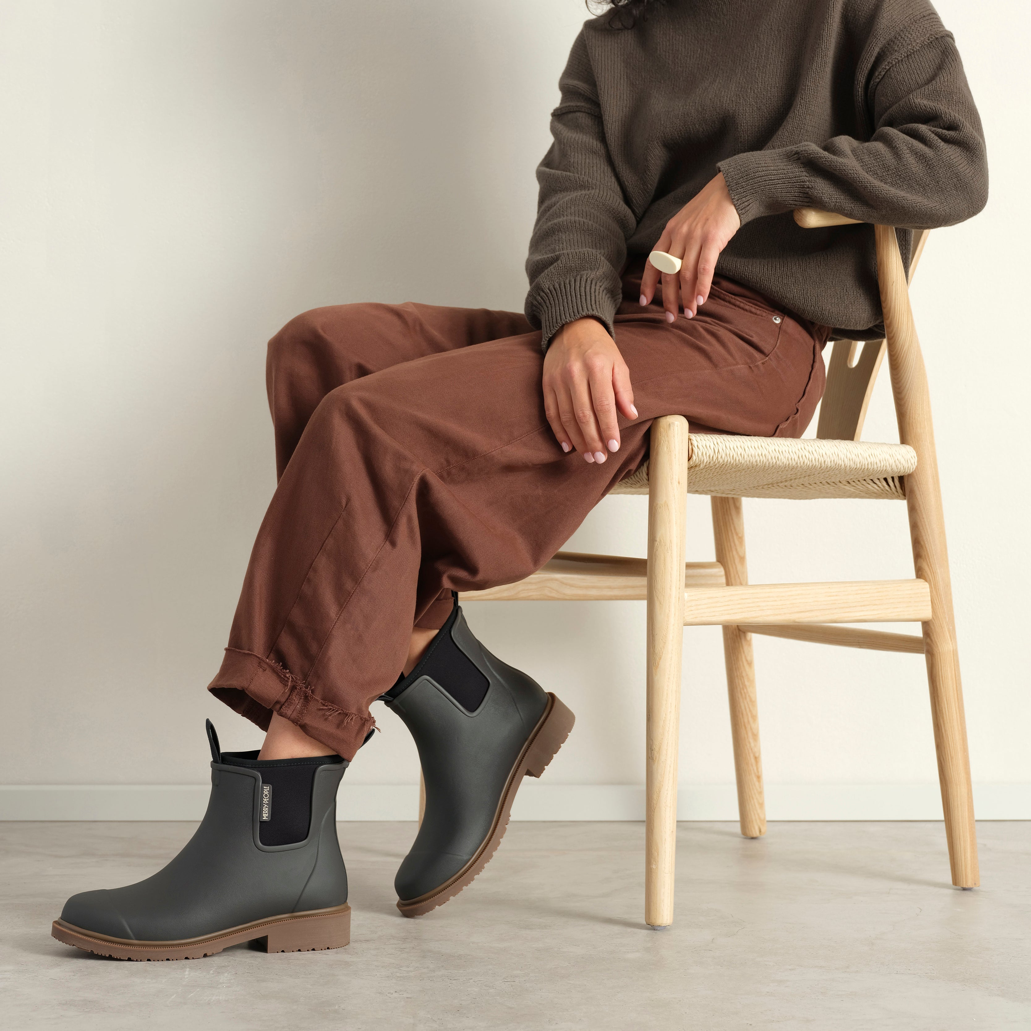 Bobbi Ankle Boot // Charcoal
