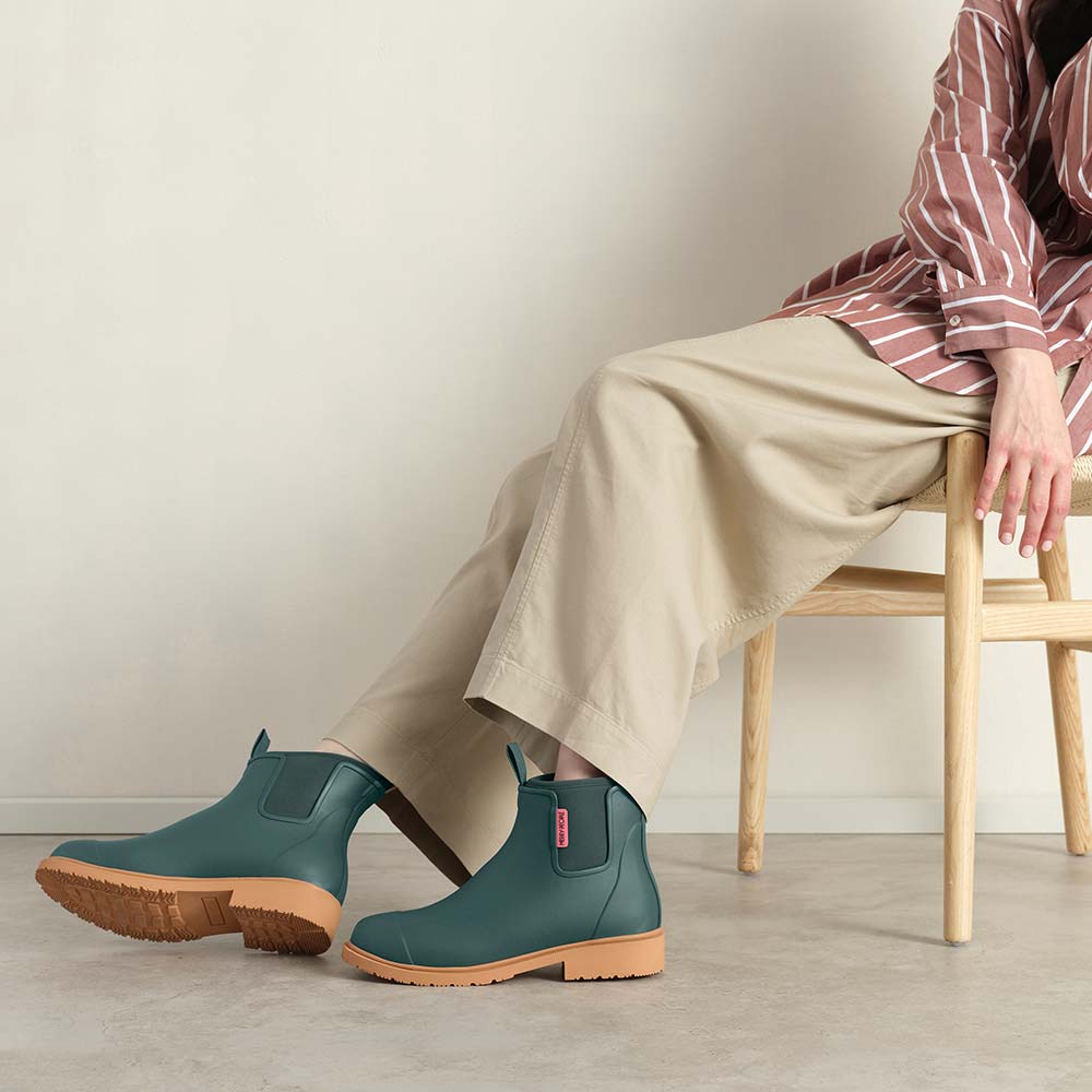 Bobbi Ankle Boot // Teal