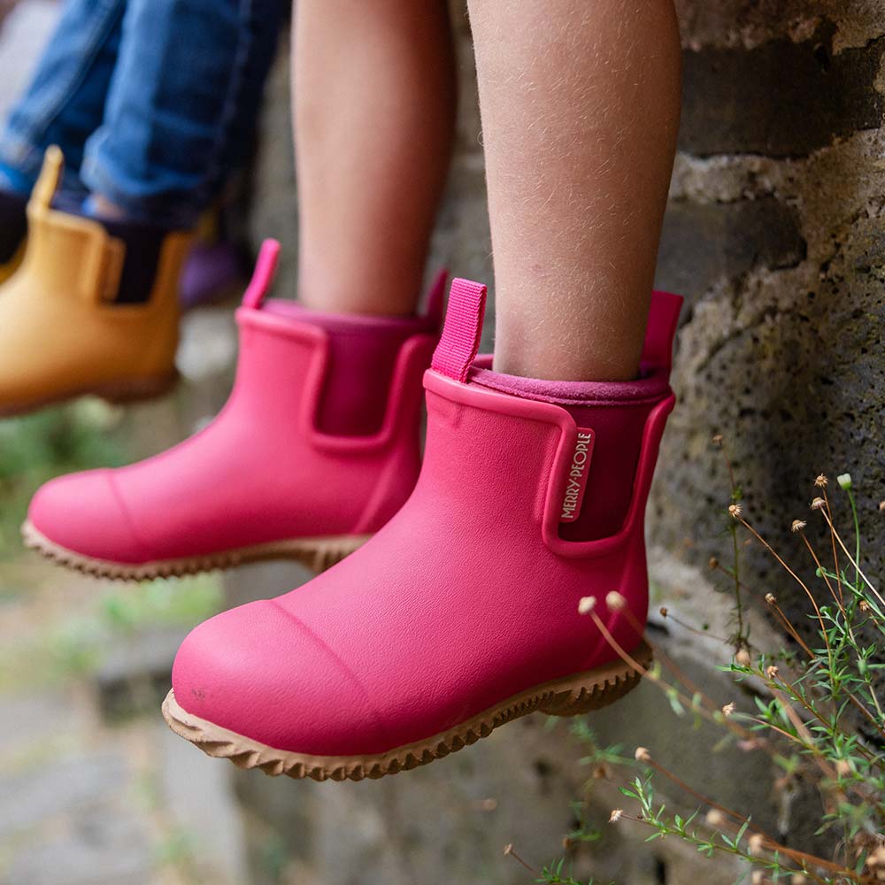 Bobbi Kids Gumboot // Fuchsia Pink