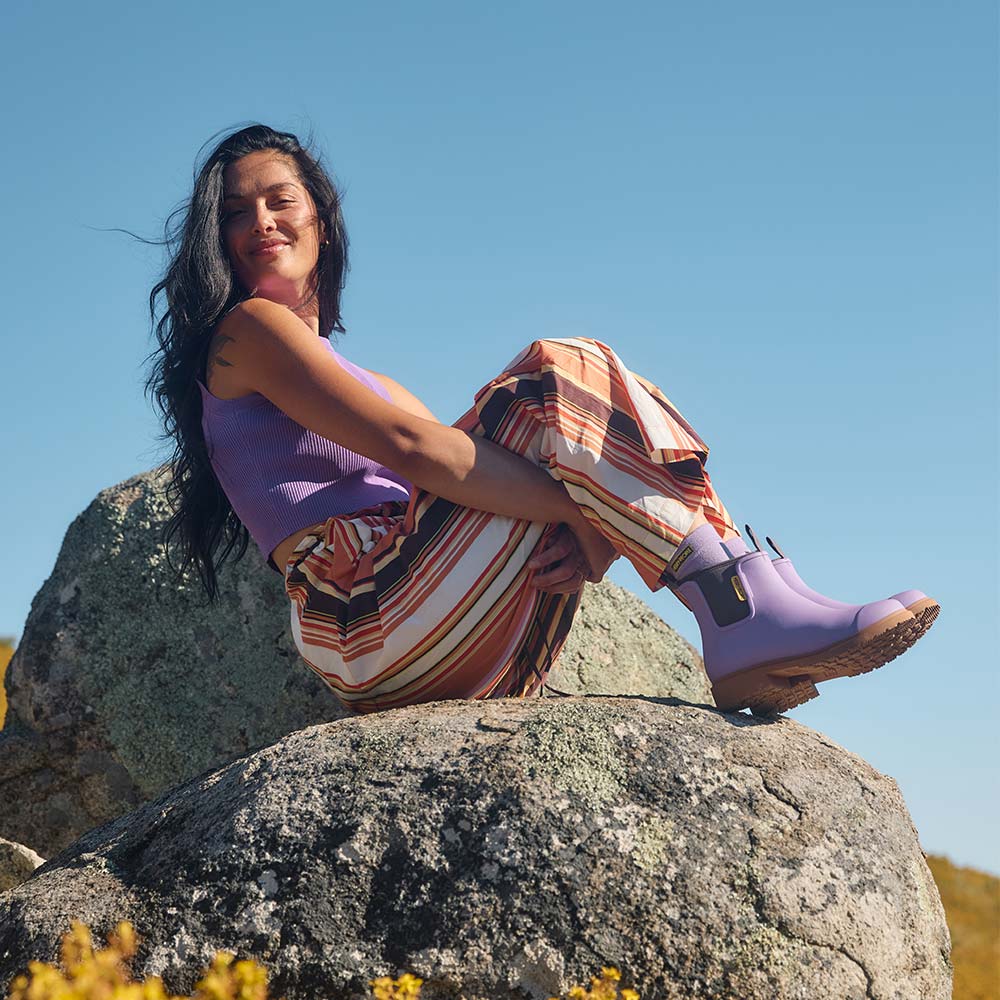 Bobbi Ankle Boot // Dusty Lilac