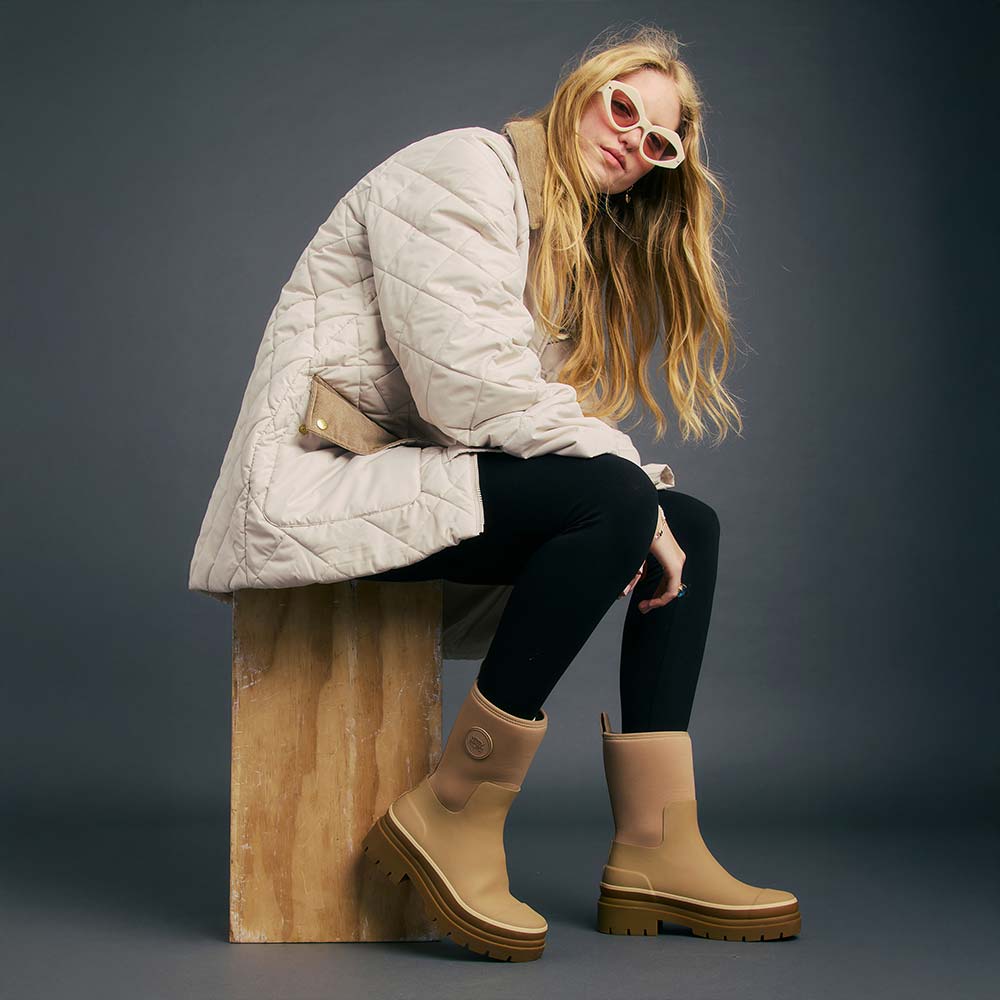 Merry People X Karen Walker Aubrey Boot // Tan
