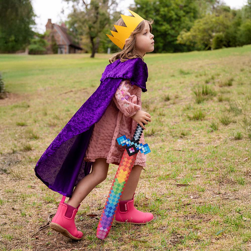 Bobbi Kids Gumboot // Fuchsia Pink