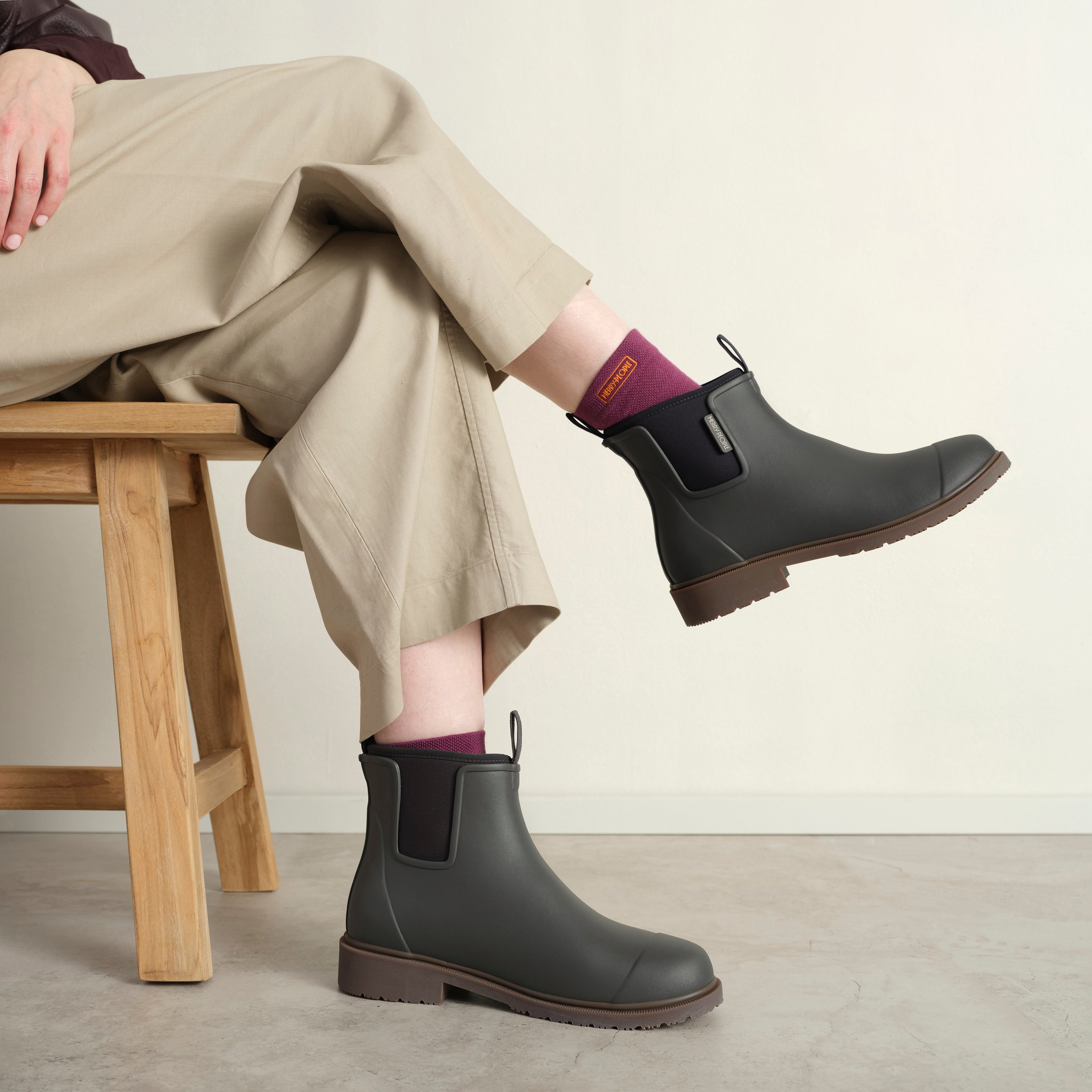 Bobbi Ankle Boot // Charcoal