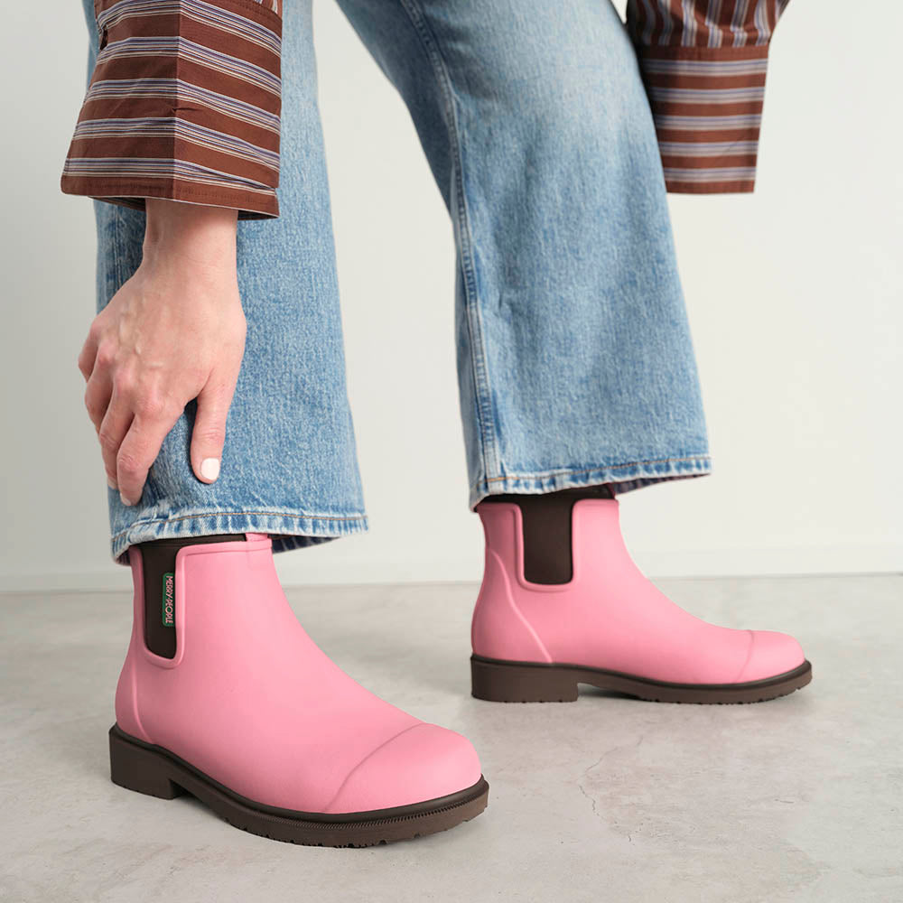 Bobbi Ankle Boot // Musk Pink