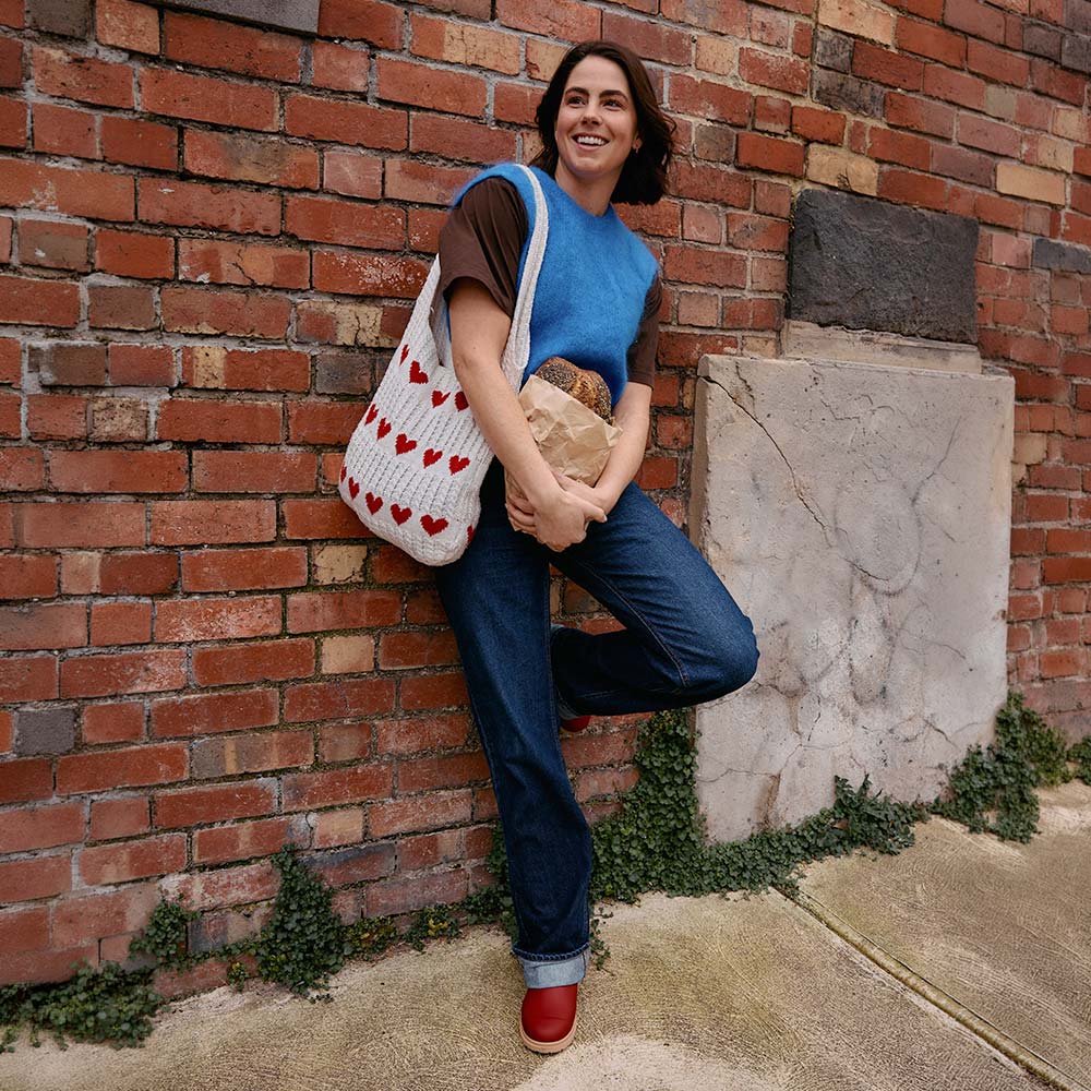 Billie Clog // Brick Red