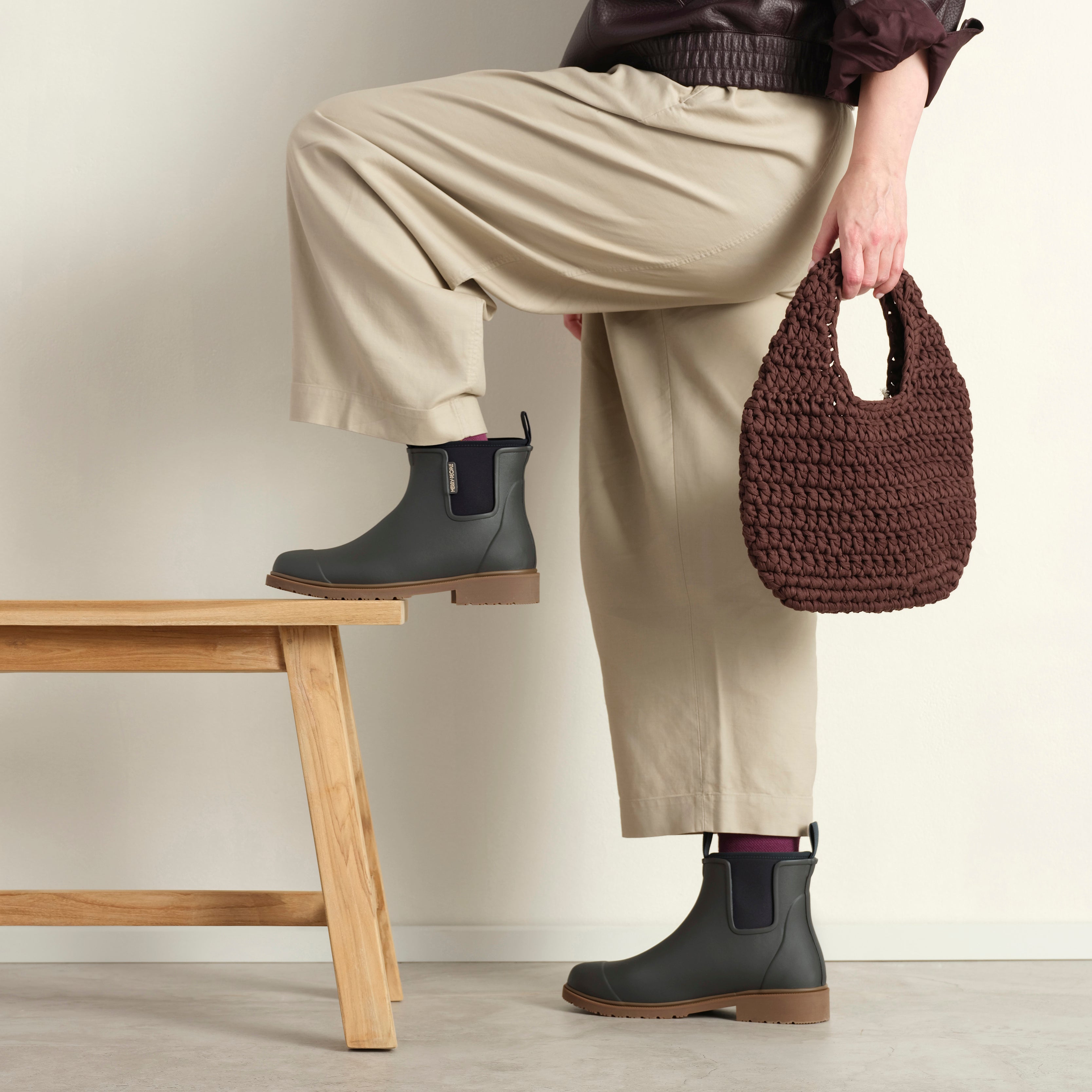 Bobbi Ankle Boot // Charcoal
