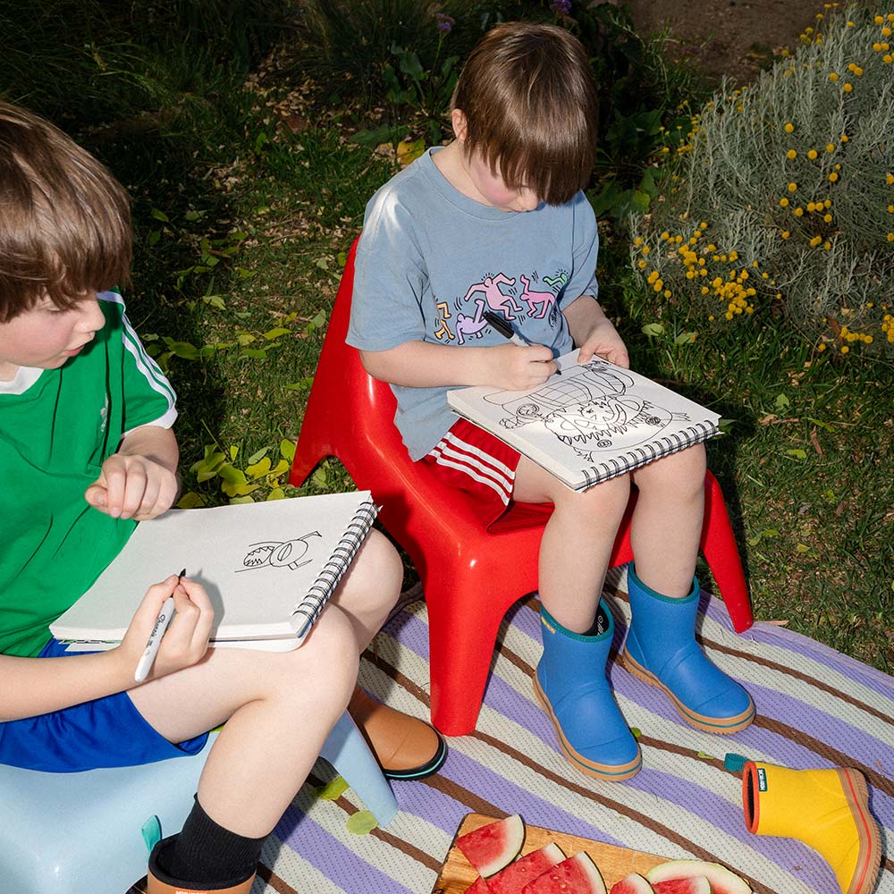 Andie Kids Gumboot // Ocean Blue