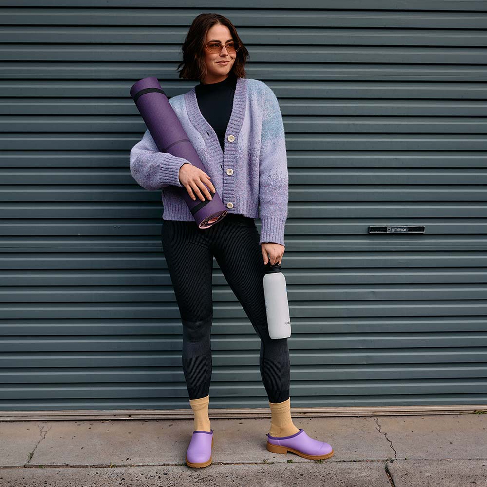 Billie Clog // Dusty Lilac