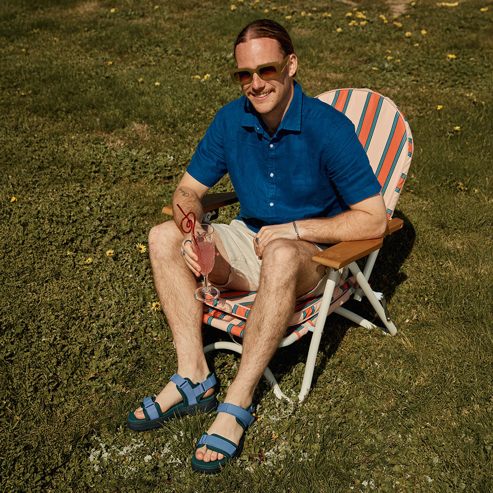 Lochie Sandal // Ocean Evergreen