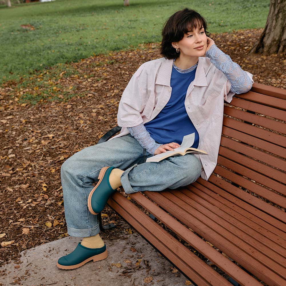 Billie Clog // Teal