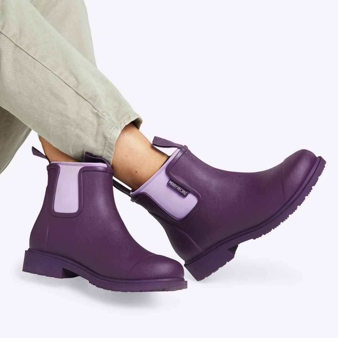 Bobbi Ankle Boot // Grape