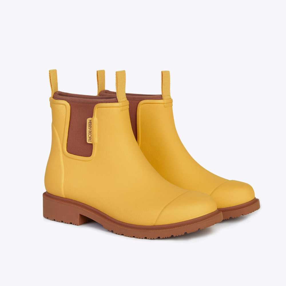 Bobbi Ankle Boot // Sunflower Yellow