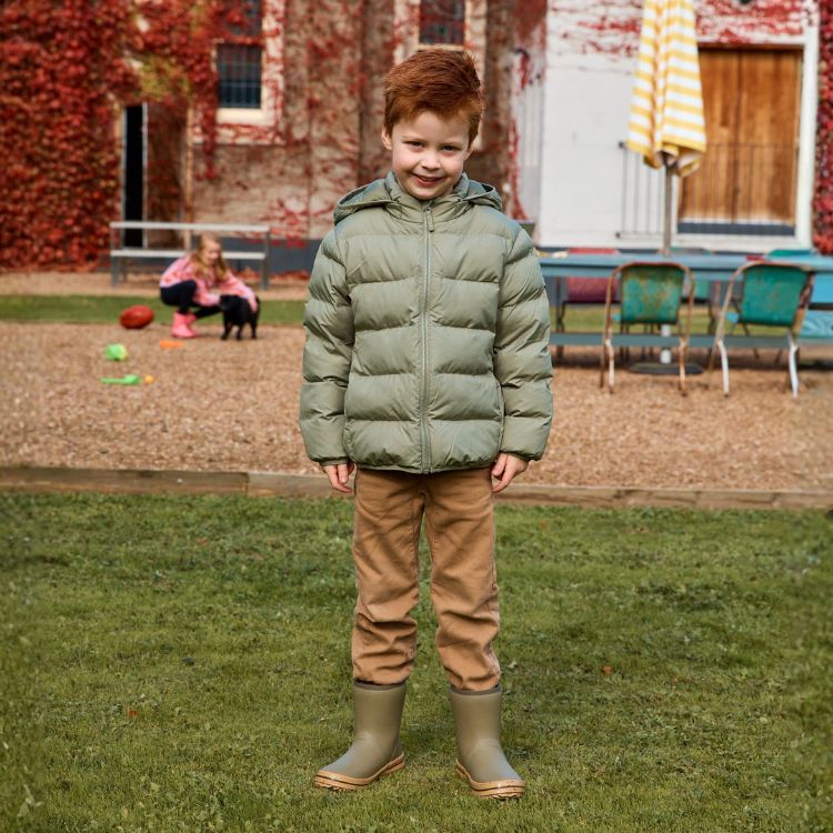 Andie Kids Gumboot // Khaki Green