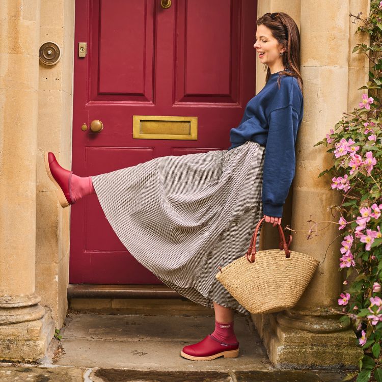 Billie Clog // Brick Red