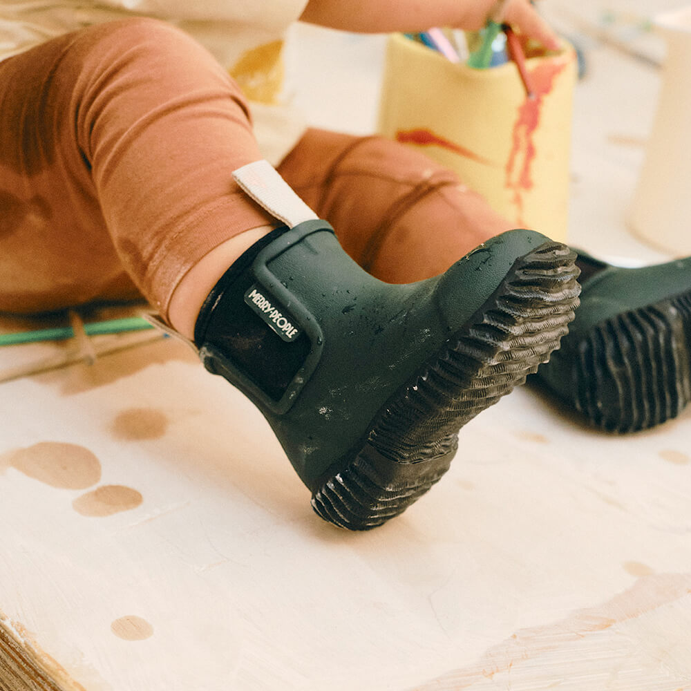Bobbi Kids Gumboot // Forest Green