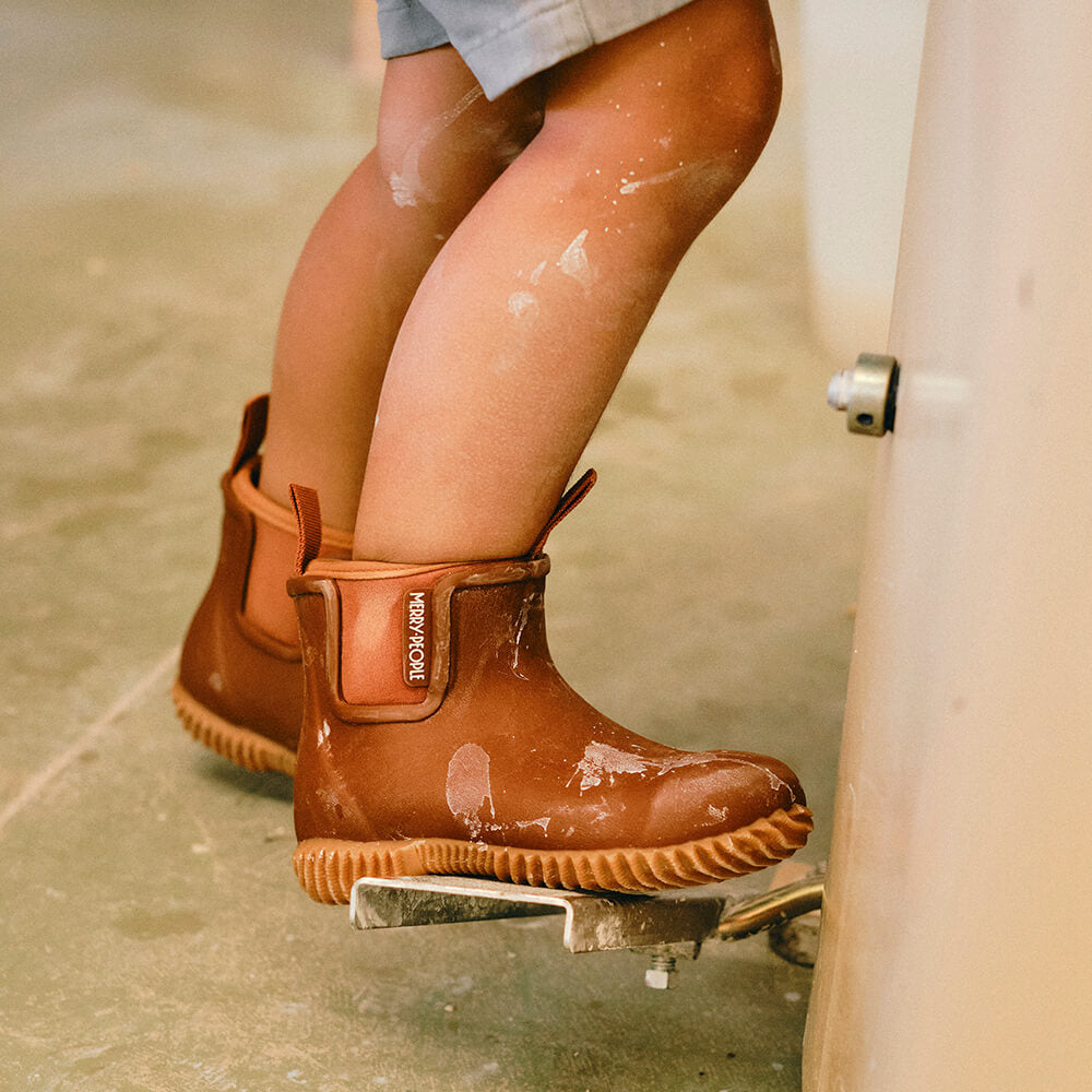 Bobbi Kids Gumboot // Rust