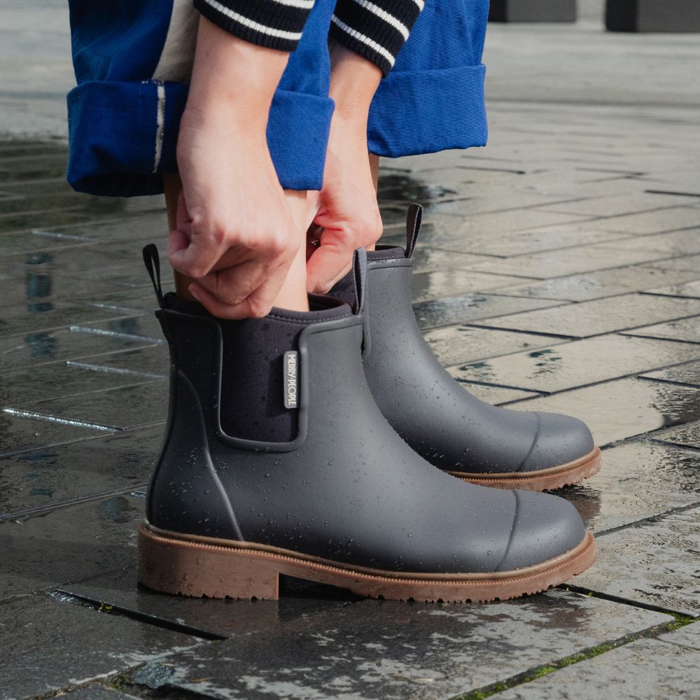 Bobbi Ankle Boot // Charcoal