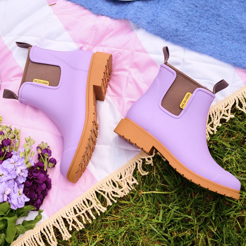 Bobbi Ankle Boot // Dusty Lilac