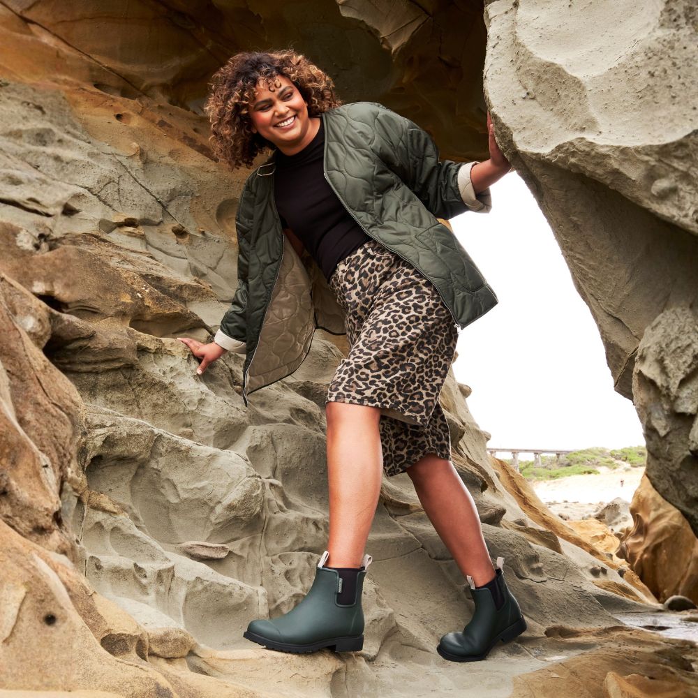 Bobbi Ankle Boot // Forest Green