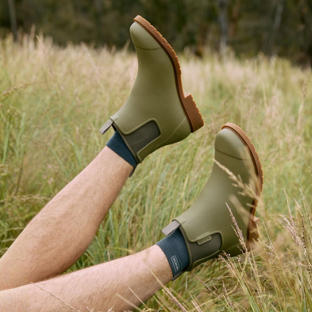 Bobbi Ankle Boot // Khaki Green