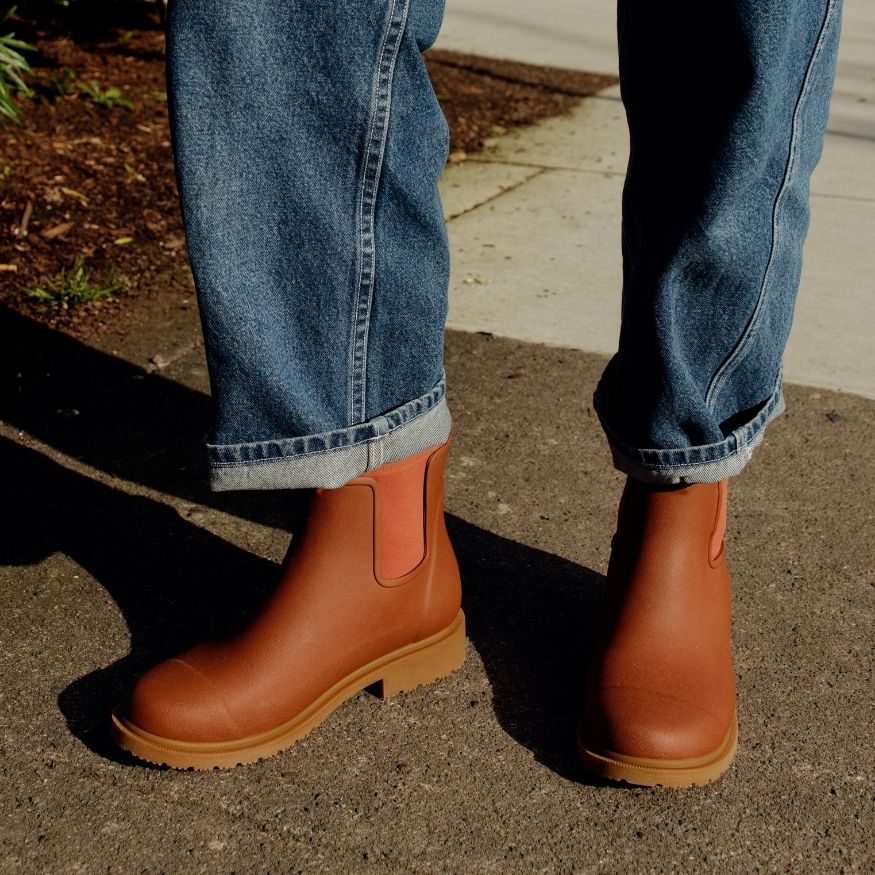 Bobbi Ankle Boot // Rust