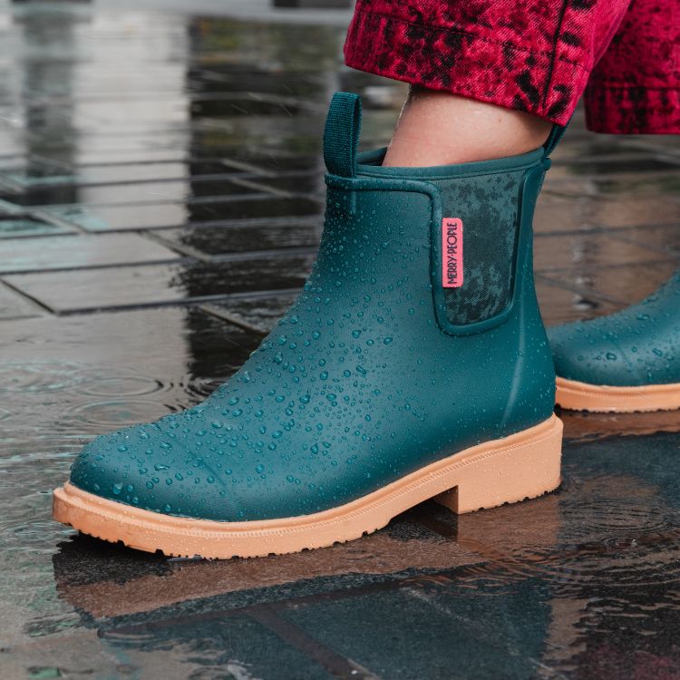 Bobbi Ankle Boot // Teal