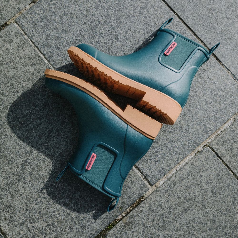 Bobbi Ankle Boot // Teal