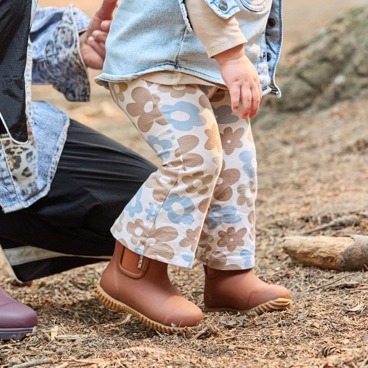 Bobbi Kids Gumboot // Rust