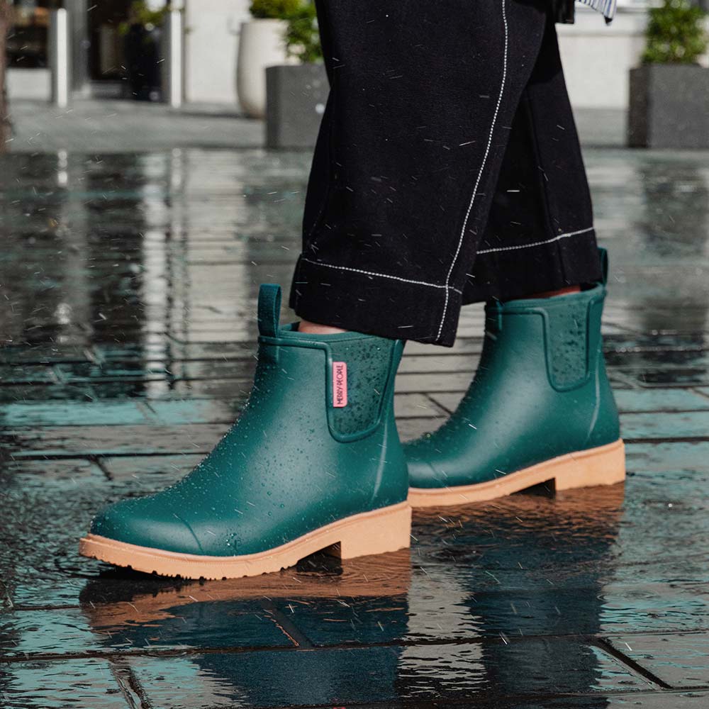 Bobbi Ankle Boot // Teal