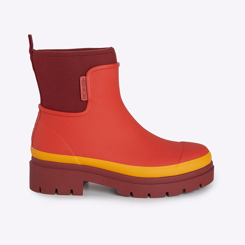 Tully Boot // Grapefruit Red