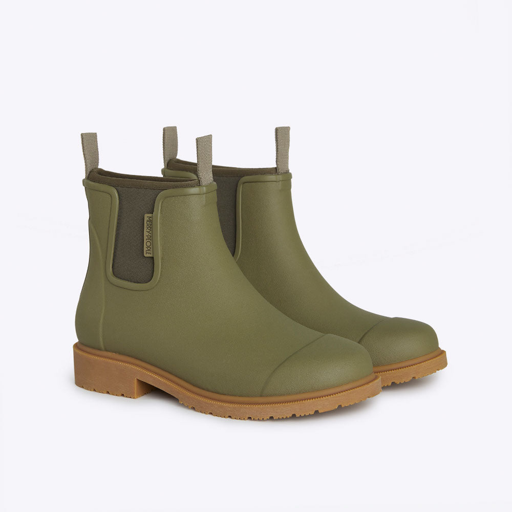 Bobbi Ankle Boot // Khaki Green