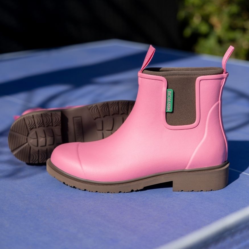 Bobbi Ankle Boot // Musk Pink