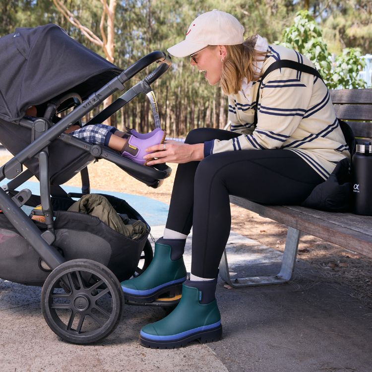 Tully Boot // Ocean Evergreen