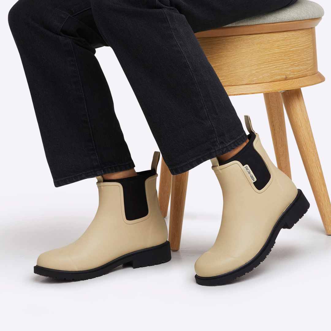 Bobbi Ankle Boot // Sand