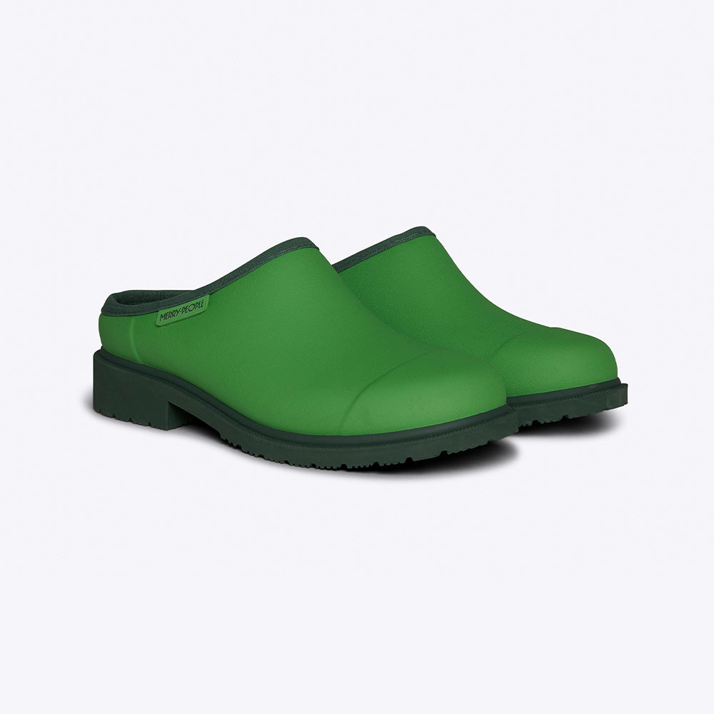 Billie Clog // Grasshopper Green