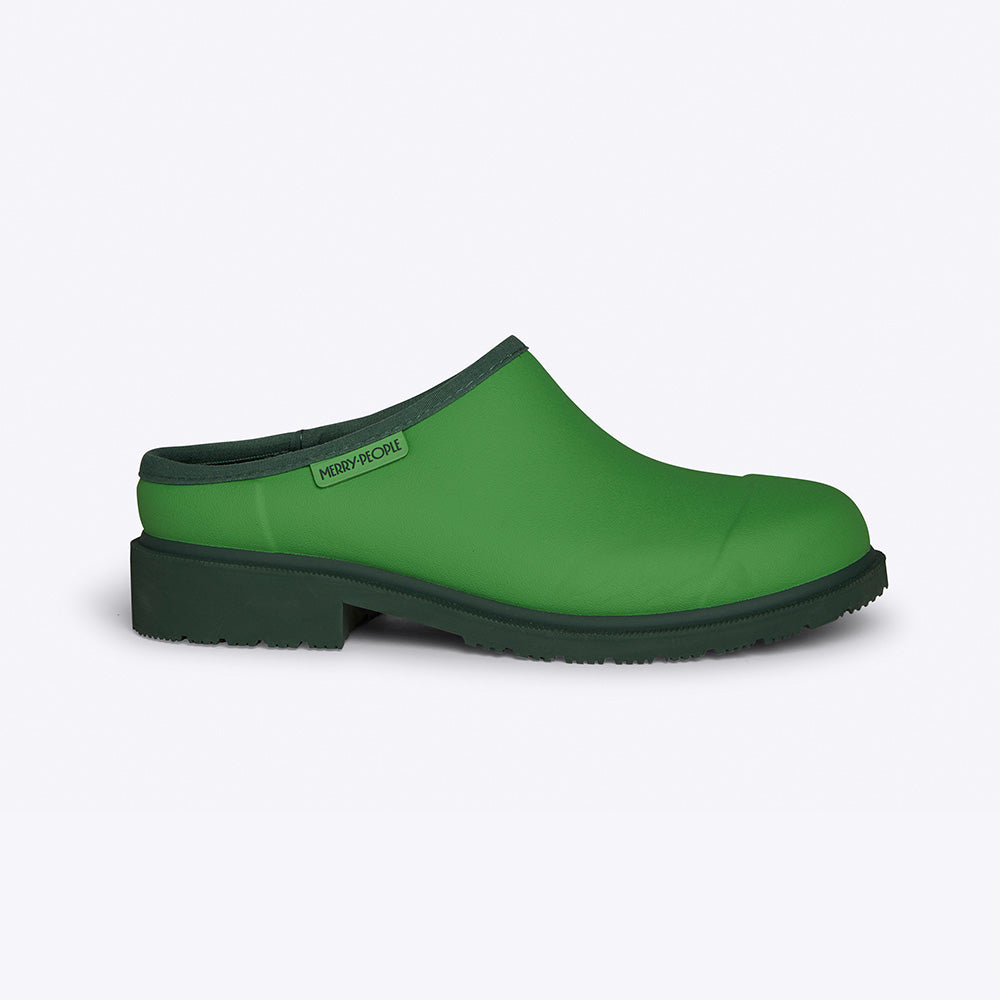 Billie Clog // Grasshopper Green